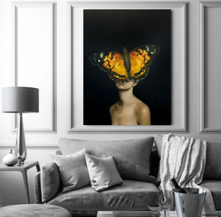 Tablou canvas Butterfly Mind [2]