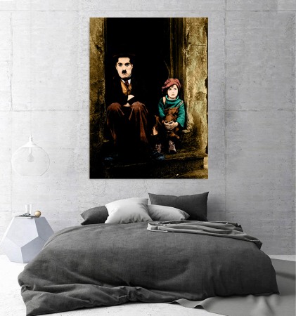 Tablou canvas Charlie Chaplin [1]