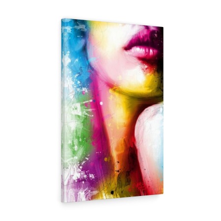 Tablou canvas Colorful Neck Tablouri Moderne - Tablou canvas Colorful Neck