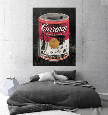Tablou canvas Condensed Money [1]