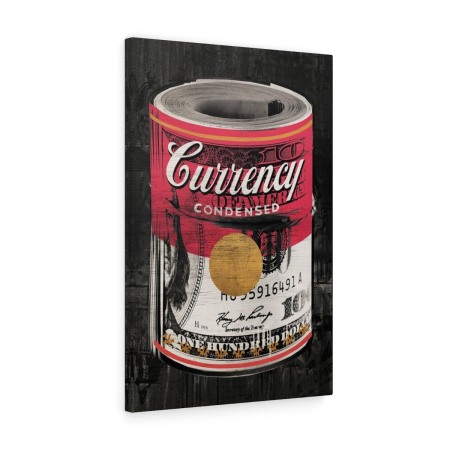 Tablou canvas Condensed Money Tablouri Motivationale - Tablou canvas Condensed Money