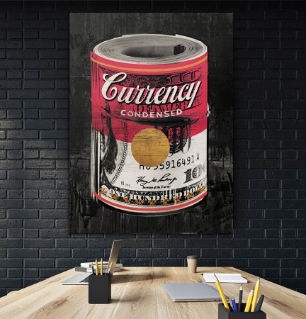 Tablou canvas Condensed Money [2]