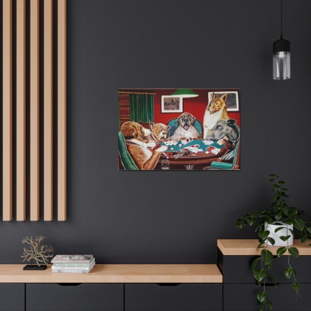 Tablou Canvas Dog  Poker Society [3]