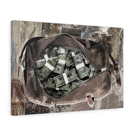 Tablou canvas Dollar Bag 1 Tablouri Motivationale - Tablou canvas Dollar Bag 1