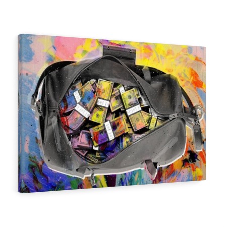 Tablou canvas Dollar Bag Tablouri Motivationale - Tablou canvas Dollar Bag