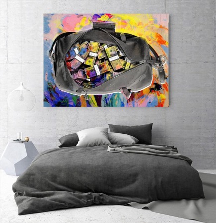 Tablou canvas Dollar Bag [1]