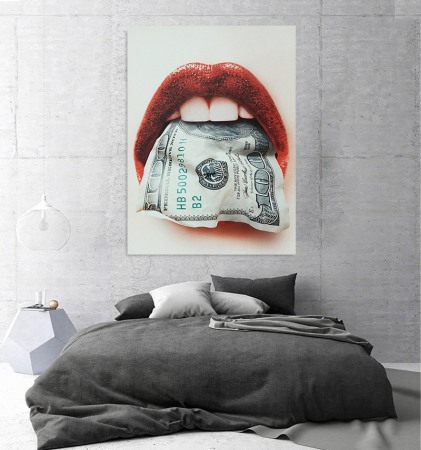 Tablou canvas Eating Money [1]