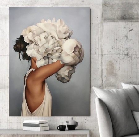 Tablou canvas Floral Girl [1]