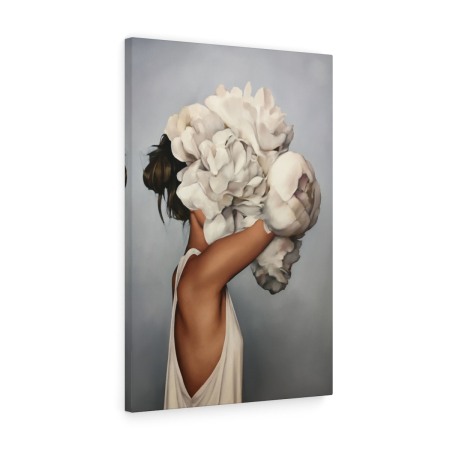 Tablou canvas Floral Girl Tablouri Florale - Tablou canvas Floral Girl