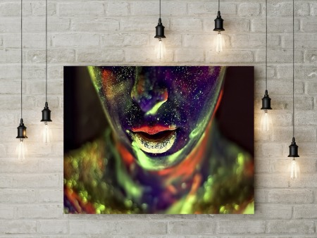 Tablou canvas Fluorescent Man [2]