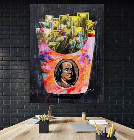 Tablou canvas Franklin Money [2]