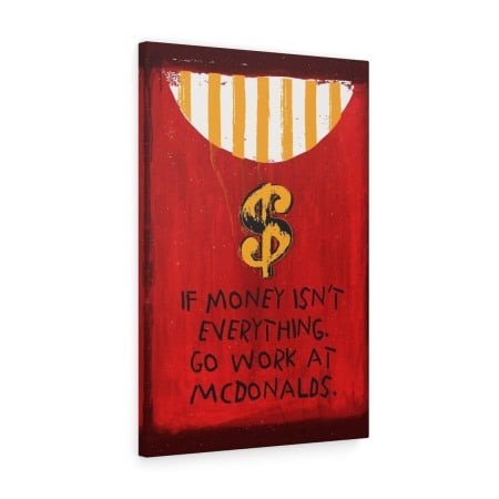 Tablou canvas Go Work... Tablouri Motivationale - Tablou canvas Go Work...