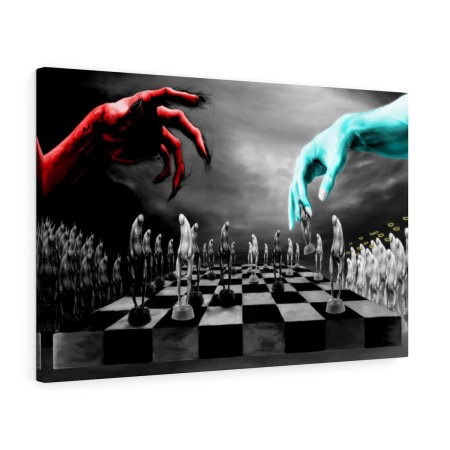Tablou canvas Good Vs Evil Tablouri Canvas - Tablou canvas Good Vs Evil