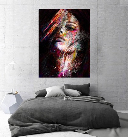 Tablou canvas Grafity Color Girl [1]