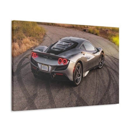 Tablou Canvas Gray Ferrari Tablouri Masini - Tablou Canvas Gray Ferrari