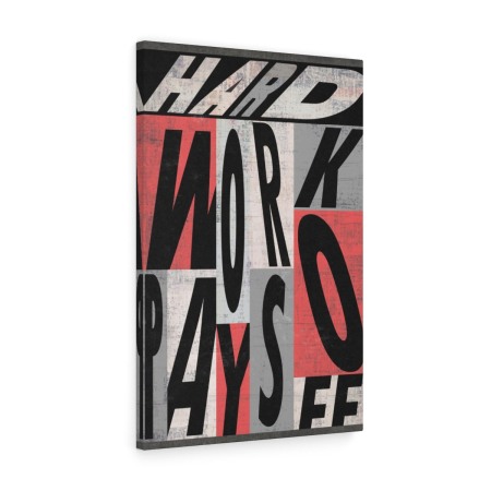 Tablou canvas Hard Work Tablouri Motivationale - Tablou canvas Hard Work