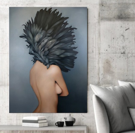 Tablou canvas Hide Nudity [1]