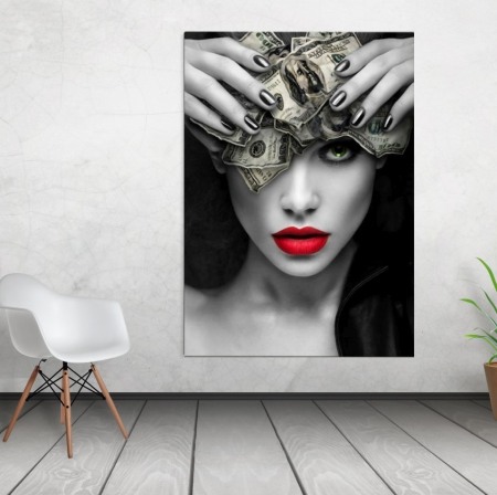 Tablou canvas Mind On The Money [0]