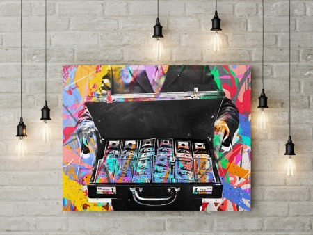 Tablou canvas Money Case [2]