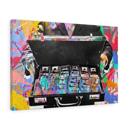 Tablou canvas Money Case Tablouri Motivationale - Tablou canvas Money Case