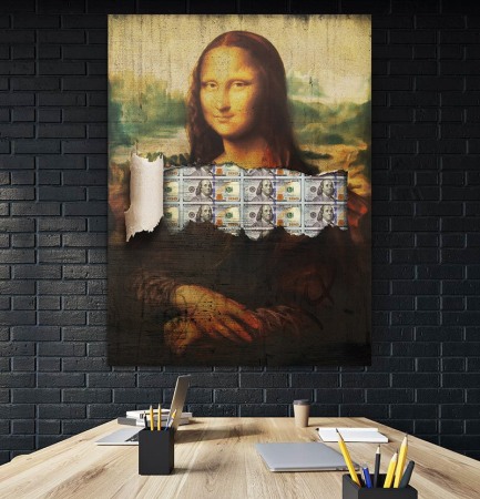 Tablou canvas MoneyLisa [2]