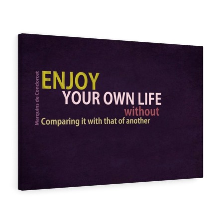 Tablou canvas Motivational Enjoy Tablouri Motivationale - Tablou canvas Motivational Enjoy