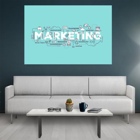 Tablou canvas Motivational Marketing [1]