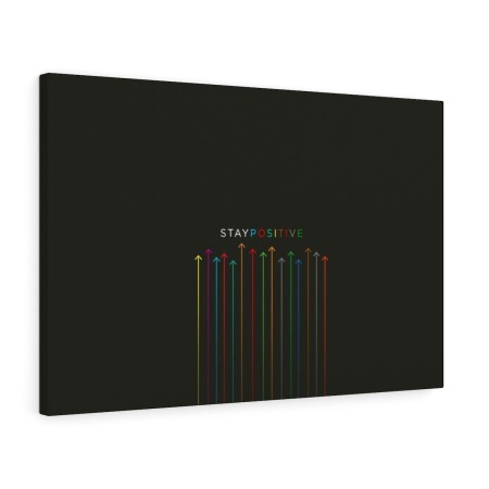 Tablou canvas Motivational Stay Positive Tablouri Motivationale - Tablou canvas Motivational Stay Positive