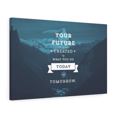 Tablou canvas Motivational Your Future Created Tablouri Motivationale - Tablou canvas Motivational Your Future Created