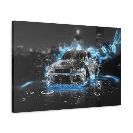 Tablou Canvas Nissan GTR Skyline Tablouri Masini - Tablou Canvas Nissan GTR Skyline