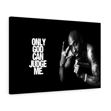 Tablou canvas Only God Can Judge Me Tablouri Motivationale - Tablou canvas Only God Can Judge Me