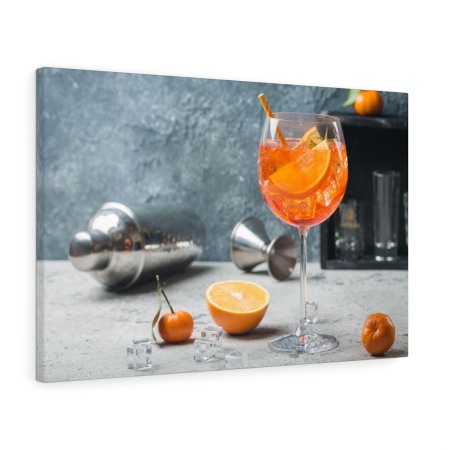 Tablou canvas Orange Drink Tablouri Bucatarie - Tablou canvas Orange Drink