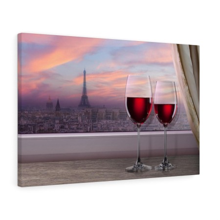 Tablou canvas Paris Wine Tablouri Bucatarie - Tablou canvas Paris Wine
