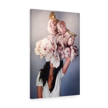 Tablou canvas Pink Peony Tablouri Florale - Tablou canvas Pink Peony