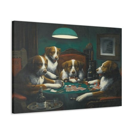 Tablou canvas Poker Game Tablouri Canvas - Tablou canvas Poker Game