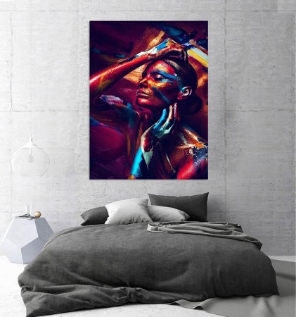 Tablou canvas Power Of Tribal Color [0]