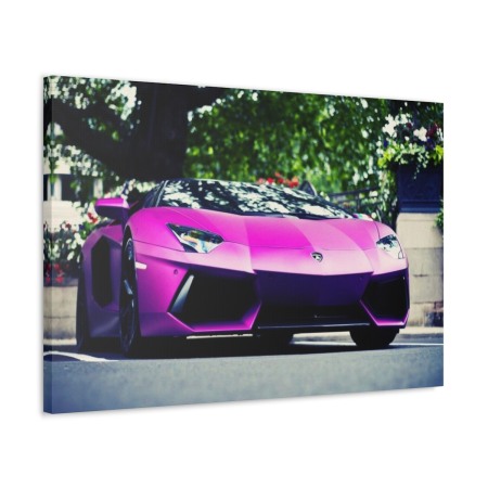 Tablou Canvas Purple Lambourghini Tablouri Masini - Tablou Canvas Purple Lambourghini