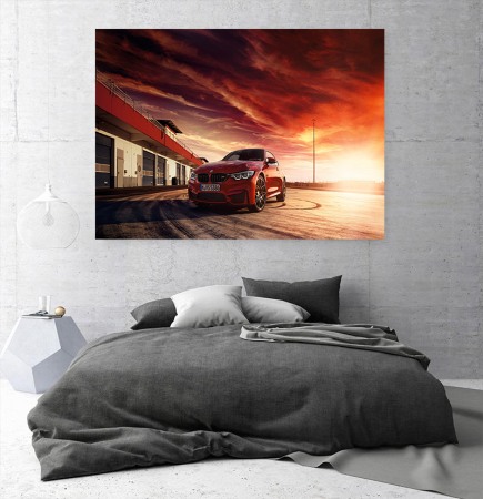 Tablou Canvas Red BMW [1]