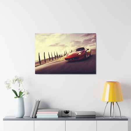 Tablou Canvas Red Ferrari [2]