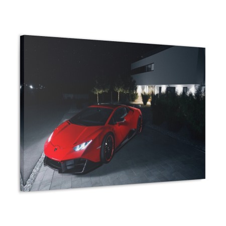 Tablou Canvas Red Lambourghini Tablouri Masini - Tablou Canvas Red Lambourghini