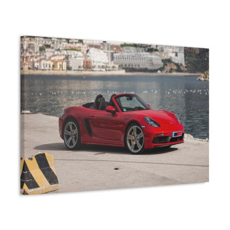 Tablou Canvas Red Porsche Tablouri Masini - Tablou Canvas Red Porsche