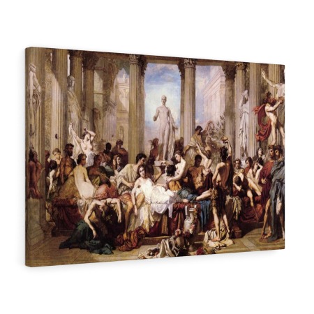 Tablouri Celebre - Tablou canvas Romains de la décadence