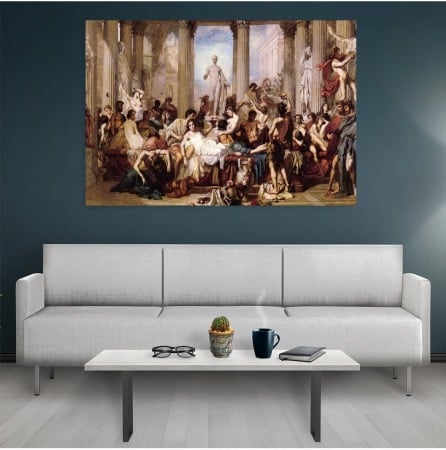 Tablou canvas Romains de la décadence [1]