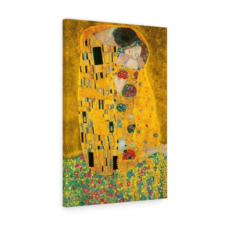 Tablouri Celebre - Tablou canvas The Kiss Gustav Klimt
