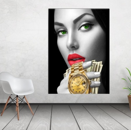 Tablou canvas Time For Money [1]