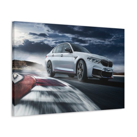 Tablou Canvas White BMW Tablouri Masini - Tablou Canvas White BMW