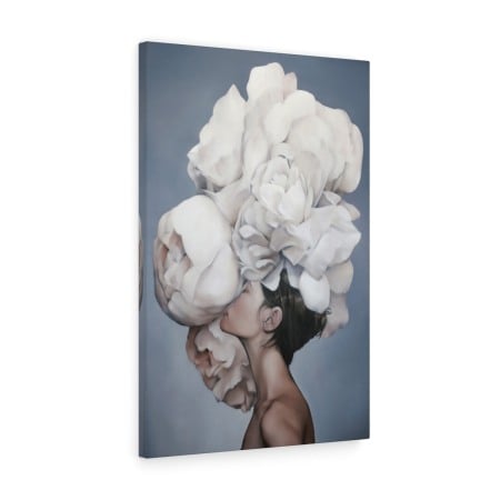 Tablou canvas White Peony Tablouri Florale - Tablou canvas White Peony