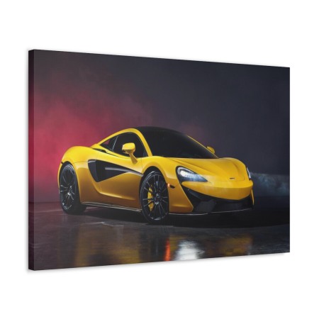 Tablou Canvas Yellow Mclaren Tablouri Masini - Tablou Canvas Yellow Mclaren