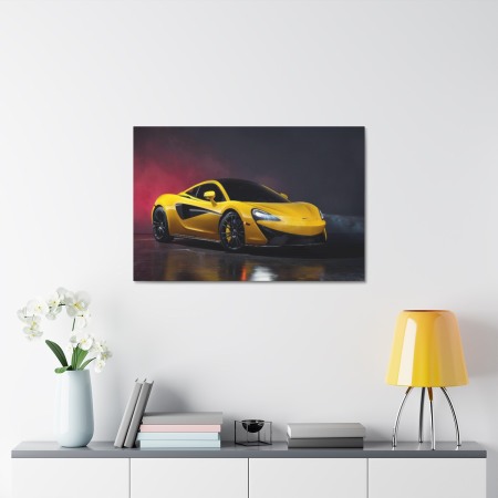 Tablou Canvas Yellow Mclaren [2]