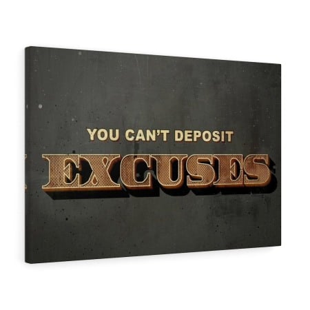 Tablou canvas You Can`t Deposit Tablouri Motivationale - Tablou canvas You Can`t Deposit